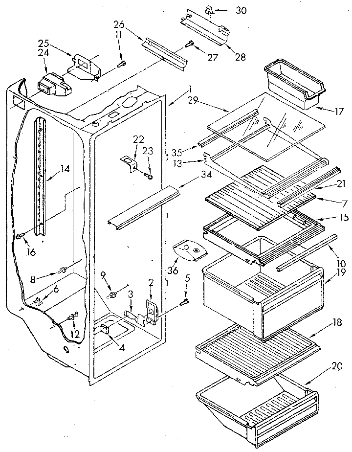 Refrigerator liner