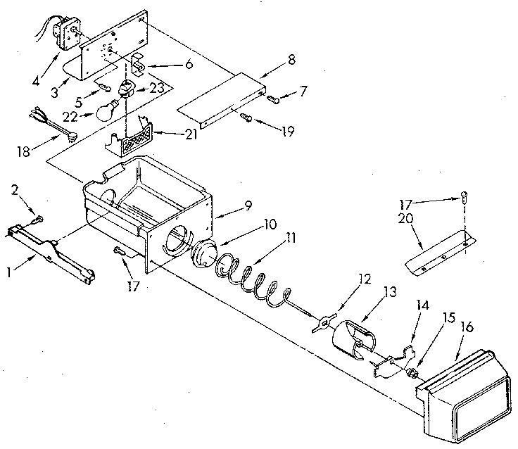 Freezer interior