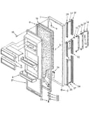 Refrigerator door