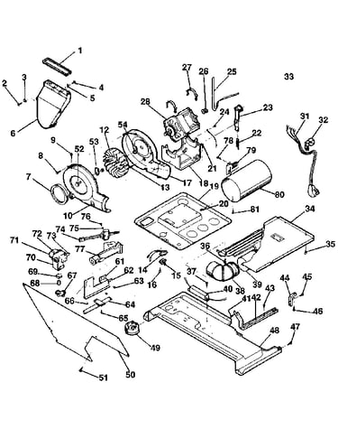 Dryer, motor, blower, belt