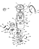 Washer-tubs, hoses, motor
