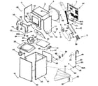 Kenmore 41799975800 cabinet parts & heater diagram
