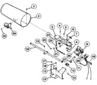 Kenmore 41798989800 gas valve, burner assy, sensor diagram