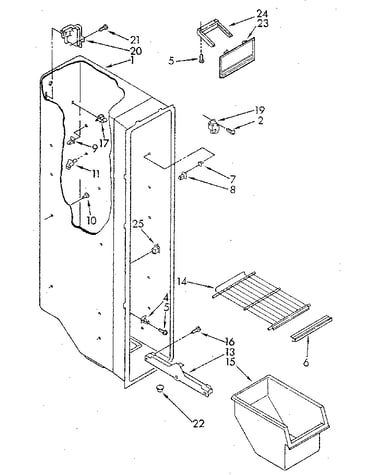 Freezer liner