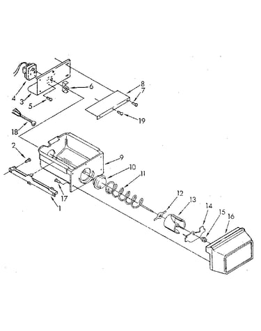 Freezer interior