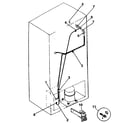 Kenmore 2538389722 ice maker installation diagram