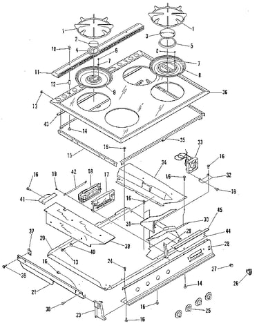 Main top section