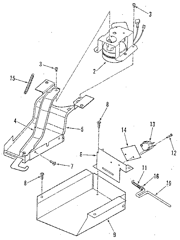 Door lock section