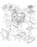 Oven body section