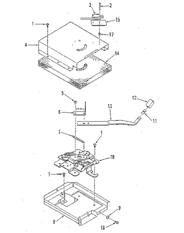 Door lock section