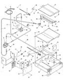 Oven burner section
