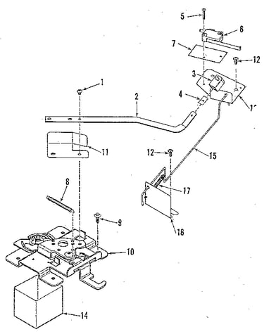 Door lock section