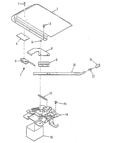 Door lock section