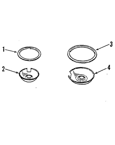 Optional porcelain pan and chrome ring kit