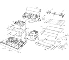 Epson LX-810 chassis diagram