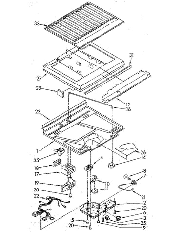 Compartment separator