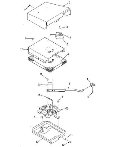 Door lock section
