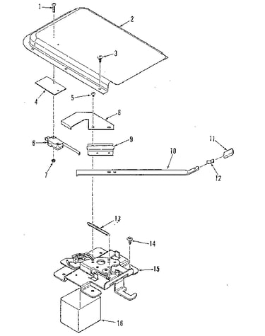 Door lock section