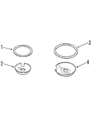 Optional porcelain pan and chrome ring kit no. 8068410