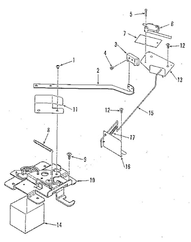 Door lock section