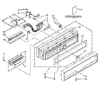 Kenmore 6651587983 console panel diagram