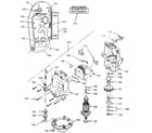 Craftsman 247370230 motor & switch assembly diagram