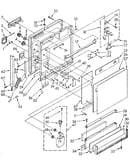 Door and toe panel