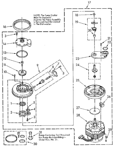Pump and motor