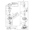 Kenmore 6651779583 pump and motor diagram