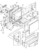 Door and toe panel