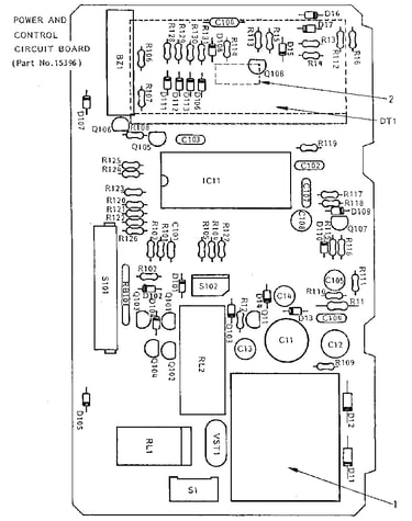 Power and control circuit board