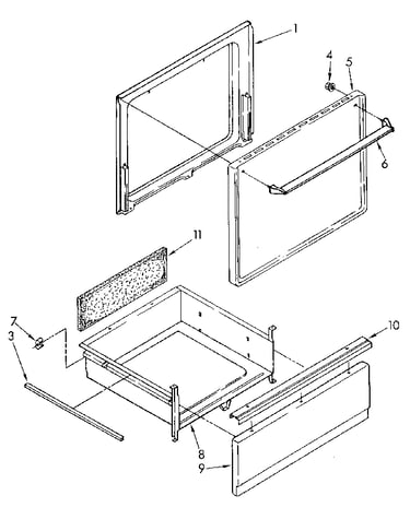 Door and drawer
