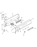 Backguard section