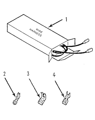 Wire harness and components