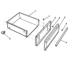 Kenmore 7917858892 utility drawer diagram