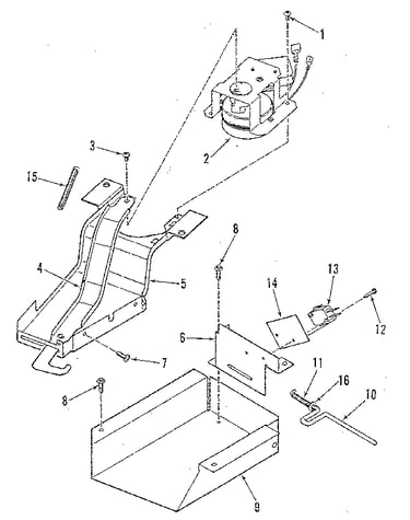 Door lock section
