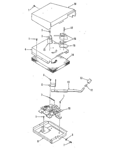Door lock section