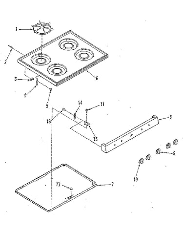 Main top section