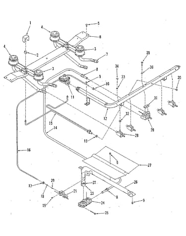 Burner section