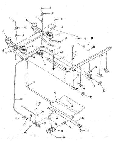Burner section