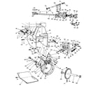 Craftsman 536885910 motor mount assembly diagram
