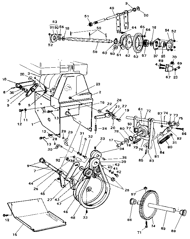 Motor mount assembly