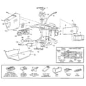 Craftsman 13953615SR chassis assembly diagram