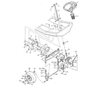 Craftsman 502254190 steering system diagram
