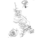 Craftsman 502254981 steering diagram