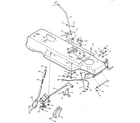 Craftsman 502254970 mower housing suspension diagram