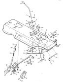 Mower housing suspension