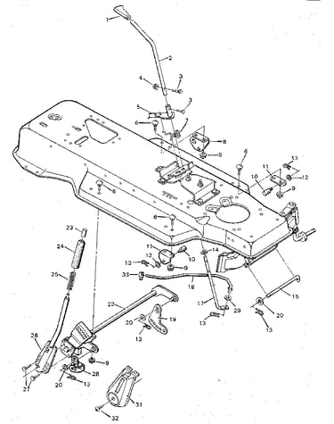 Mower housing suspension