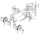 Craftsman 917298242 wheel and depth stake assembly diagram