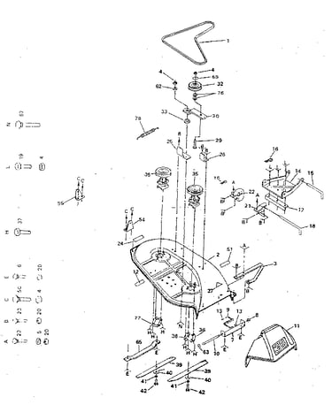 38" mower